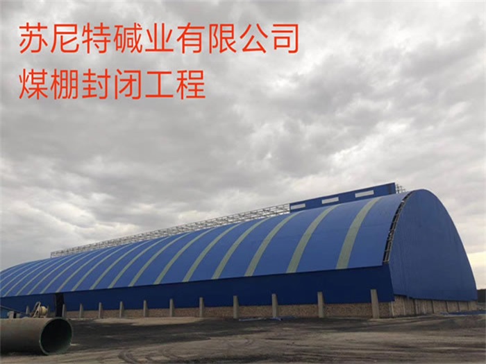 宜春碱业有限公司煤棚封闭工程