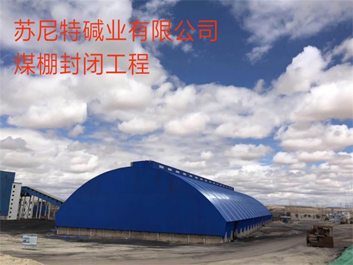 宜春碱业有限公司煤棚封闭工程